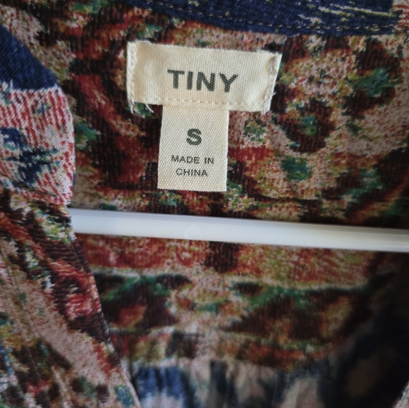 Anthropologie Tiny Floral Patterned Long Sleeve Dress Small NWOT - Picture 4 of 10